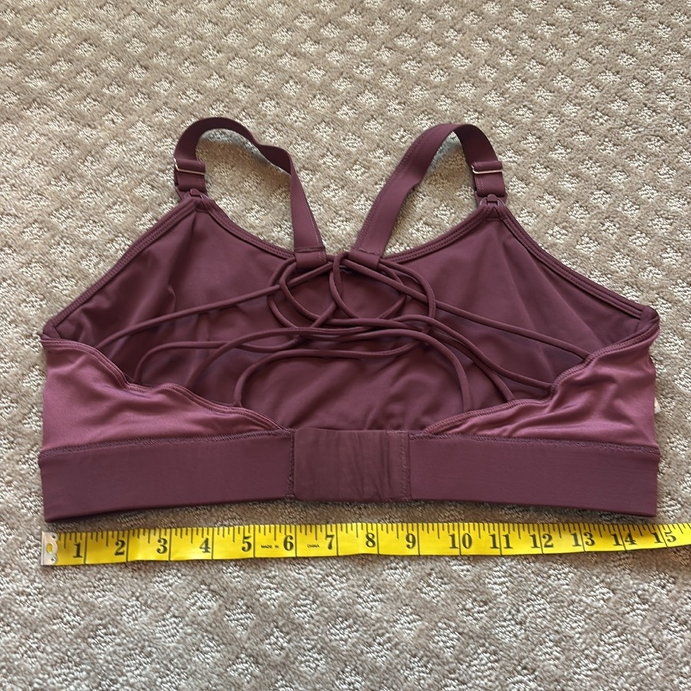 Everyday Support Sports Bra in Deep Plum - Picture 7 of 7